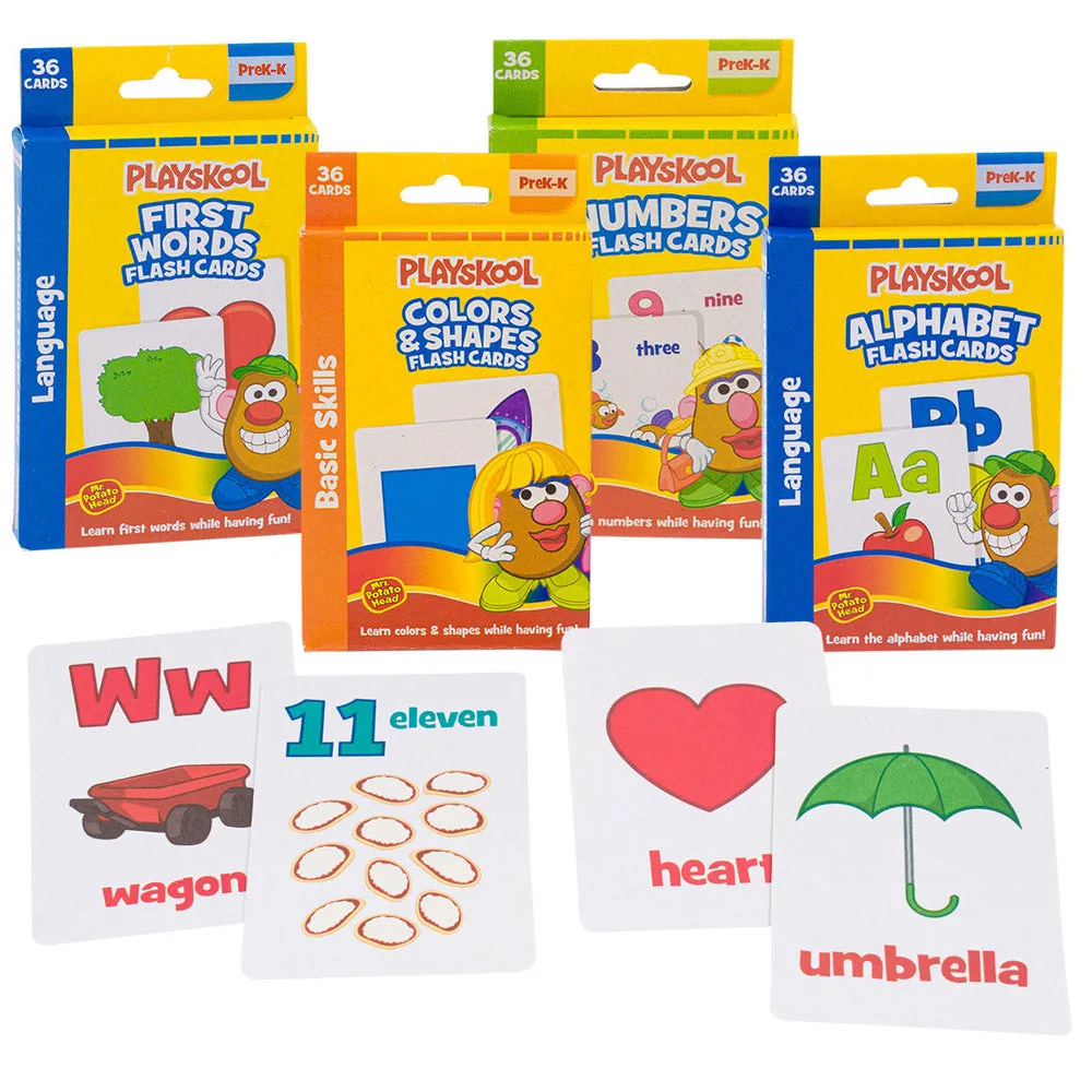 144 Flash Cards Toddlers Kids Learn PreK-K Teacher Autism Education Color Shape