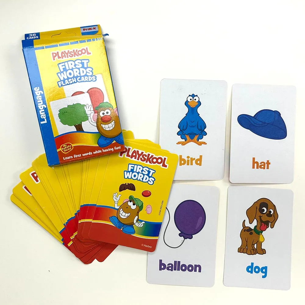 144 Flash Cards Toddlers Kids Learn PreK-K Teacher Autism Education Color Shape