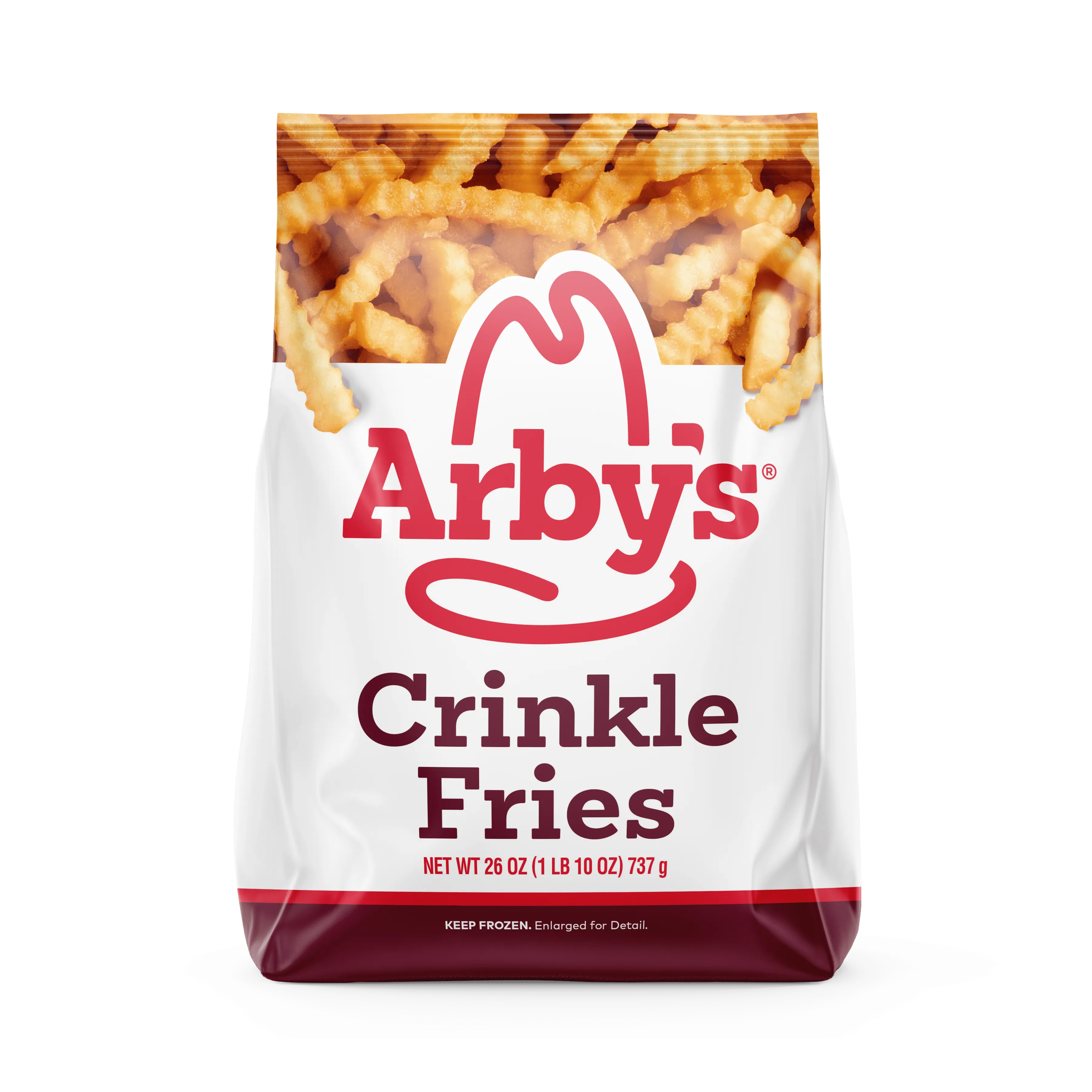 Arby's Crinkle Cut Fries, 26oz Bag (Frozen)