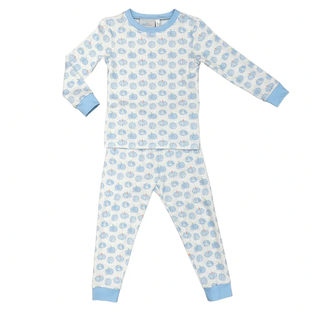 Boys Two Piece Pumpkin Jammies