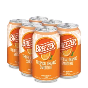 BREEZER TROPICAL ORANGE SMOOTHIE 6CANS