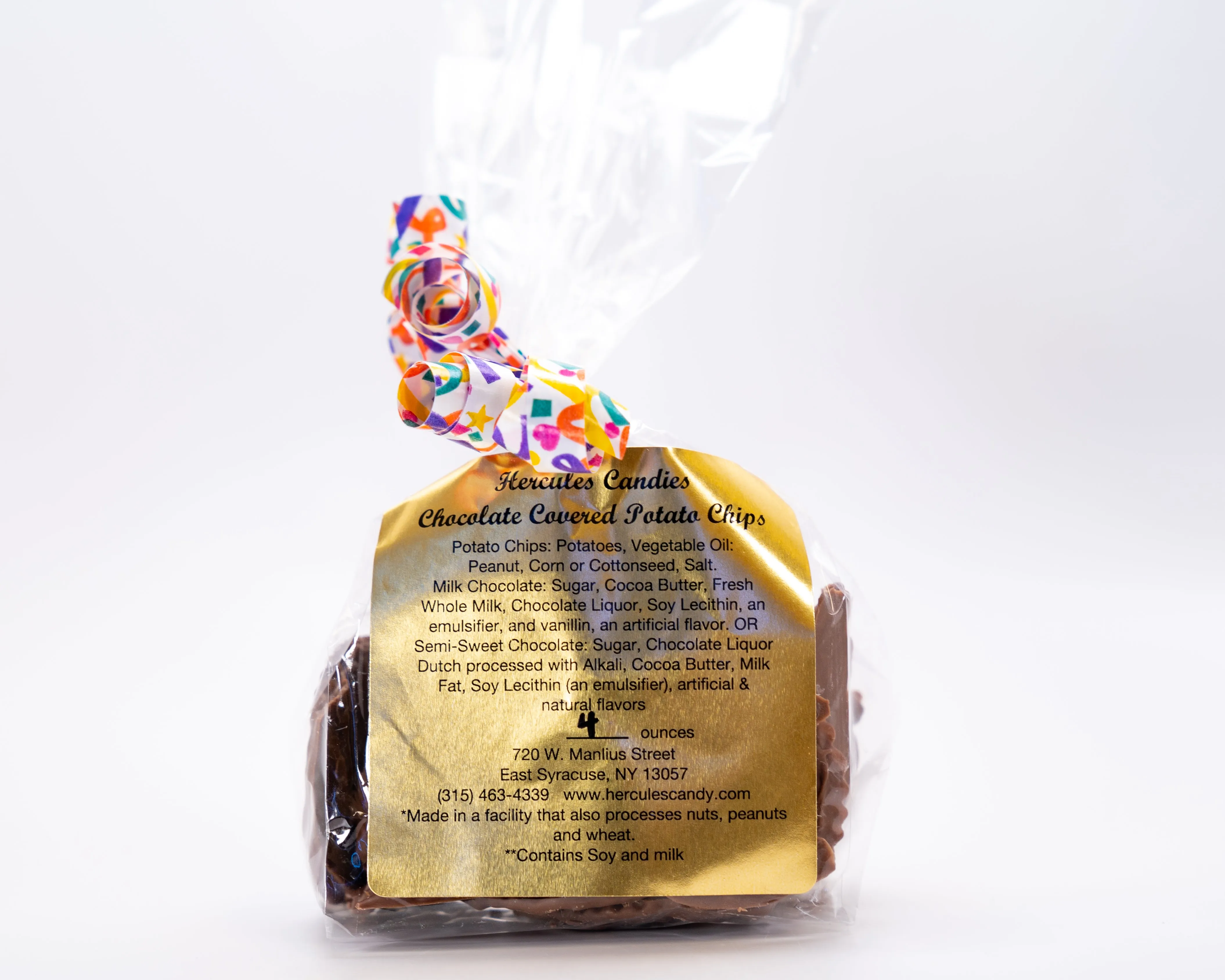 Chocolate Covered Potato Chips