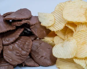 Chocolate Covered Potato Chips