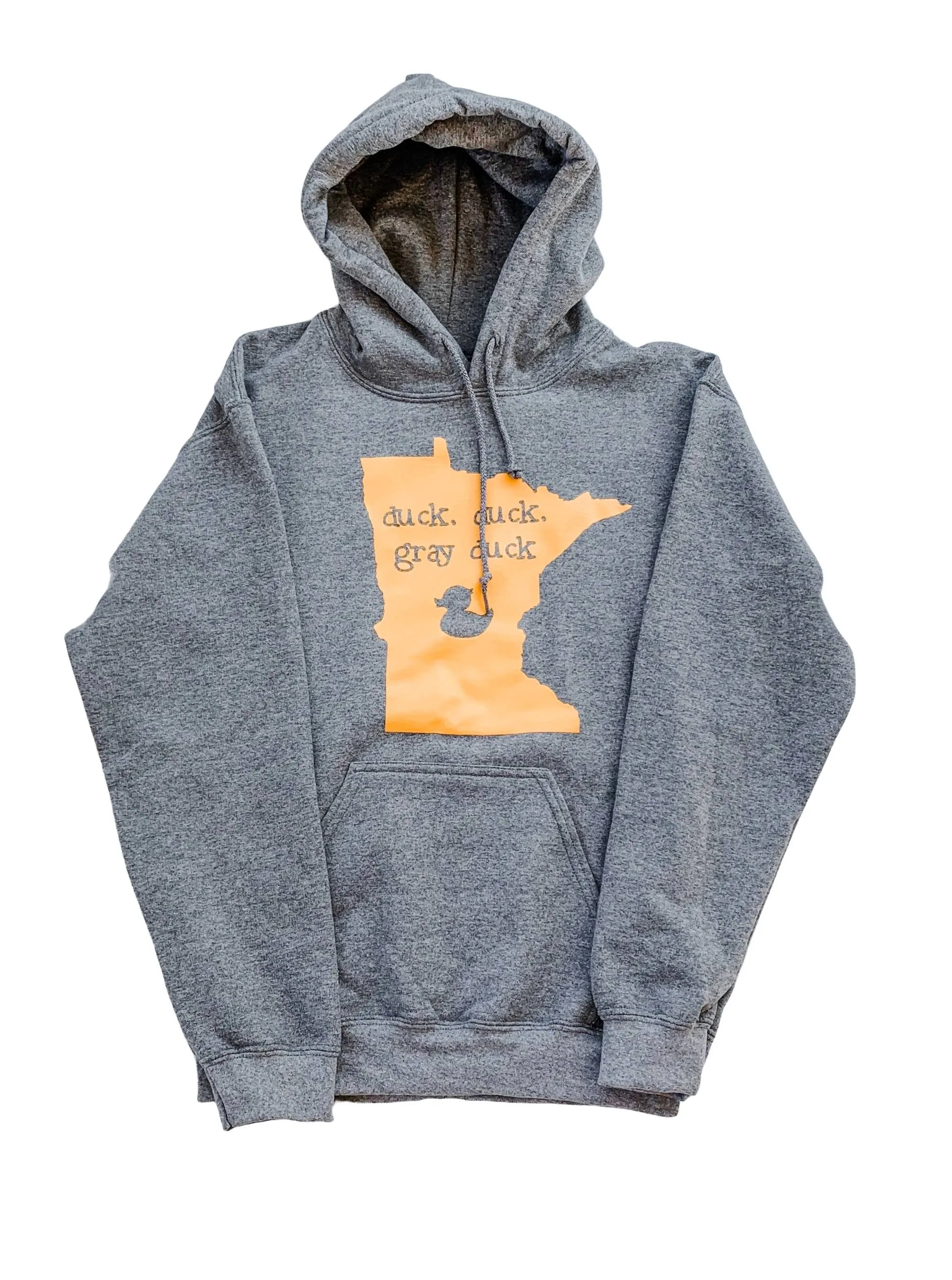 Duck Duck Gray Duck Hoodie Sweatshirt
