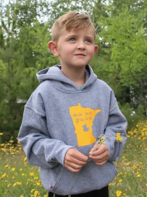 Duck Duck Gray Duck Toddler/Youth Hooded Sweatshirt