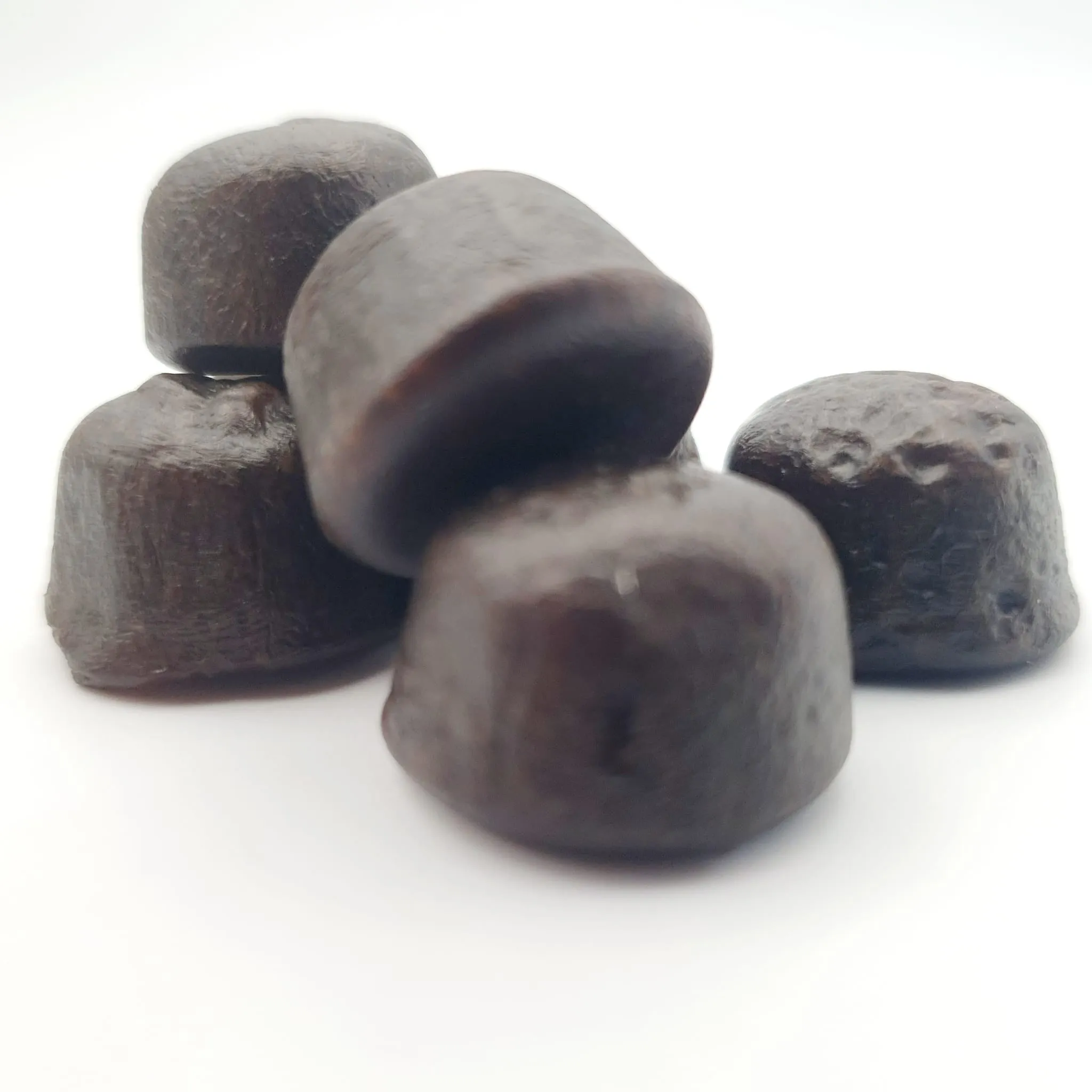 Dutch Buttons -  Black Liquorice