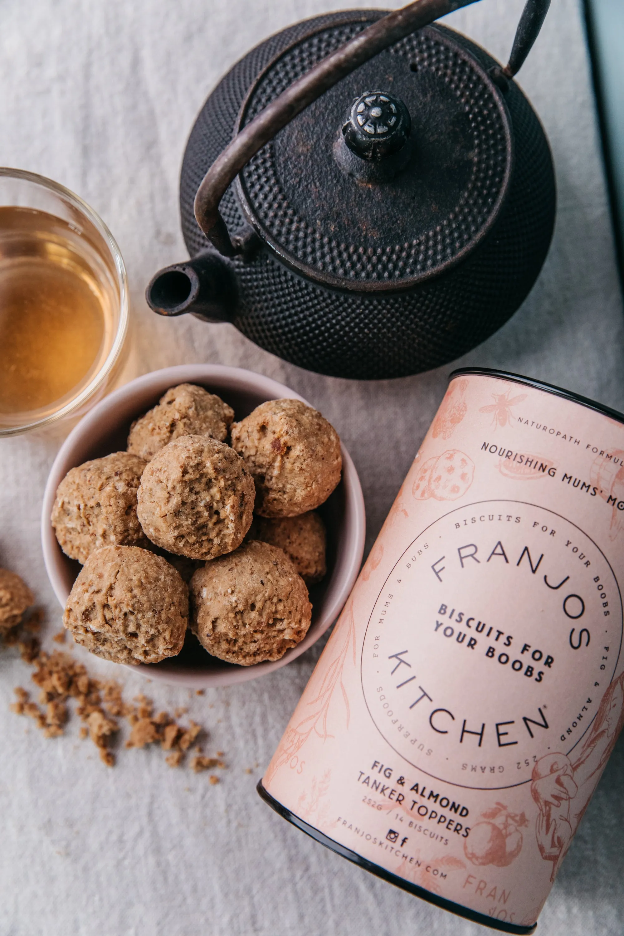 Franjos Kitchen Tanker Topper Biscuits - Fig and Almond