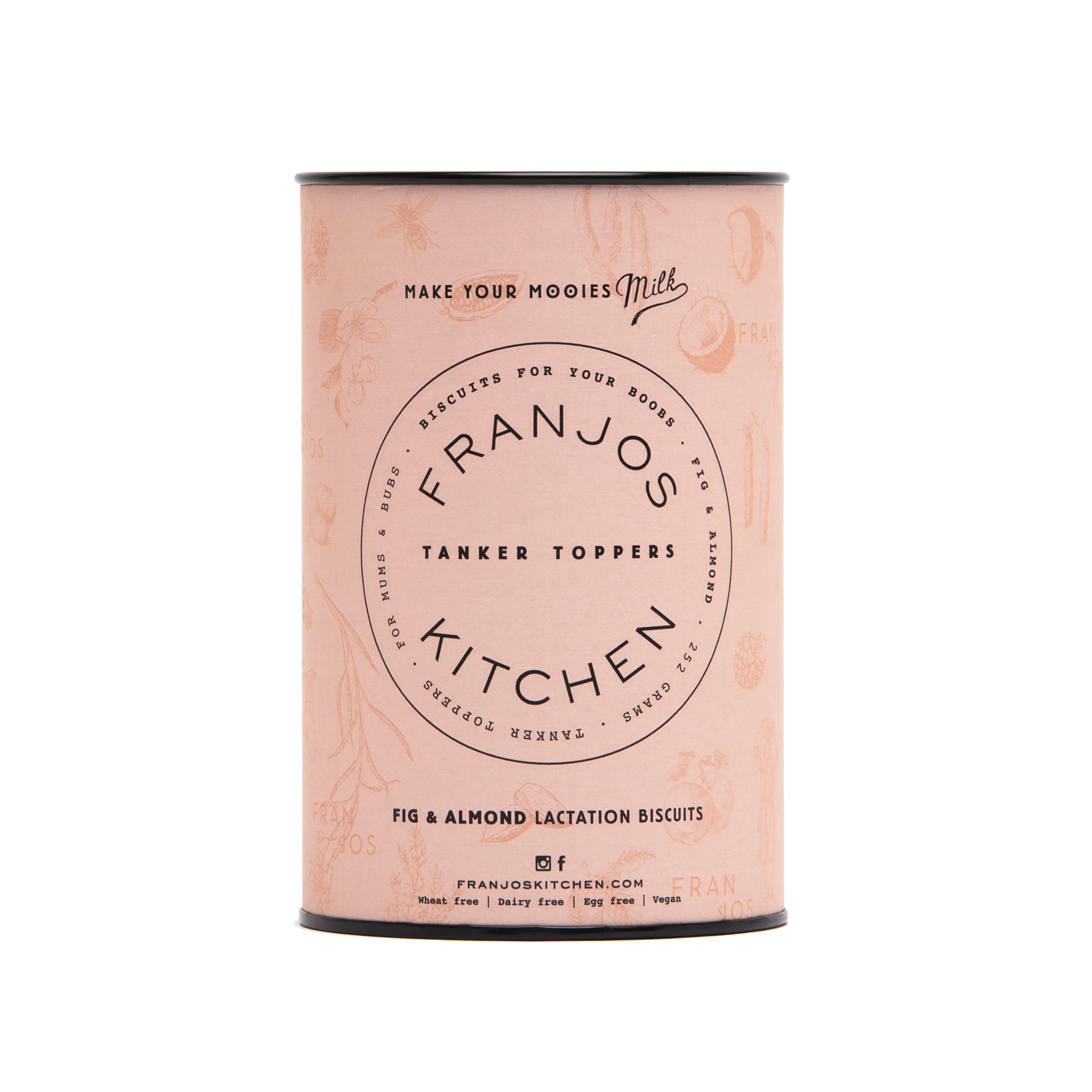 Franjos Kitchen Tanker Topper Biscuits - Fig and Almond