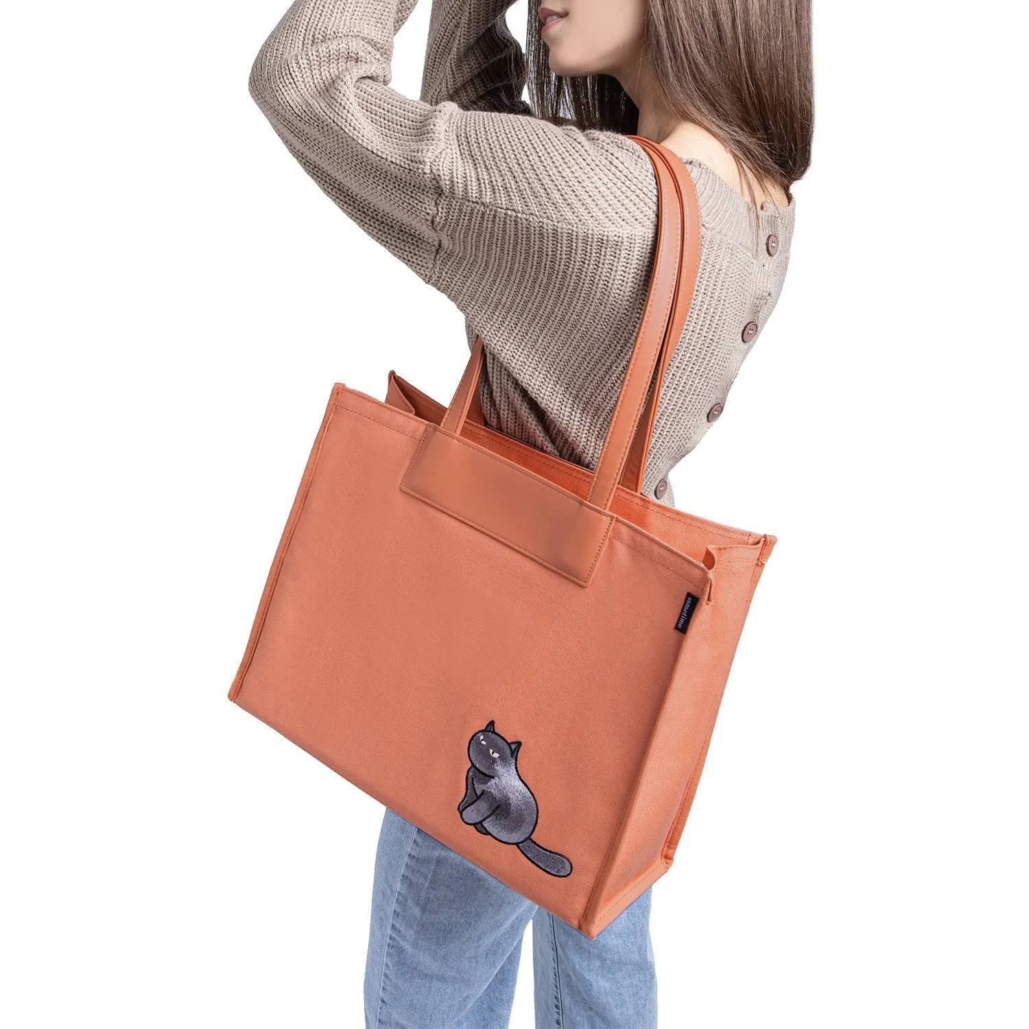 Furry Bag 37 (EB) - Salmon