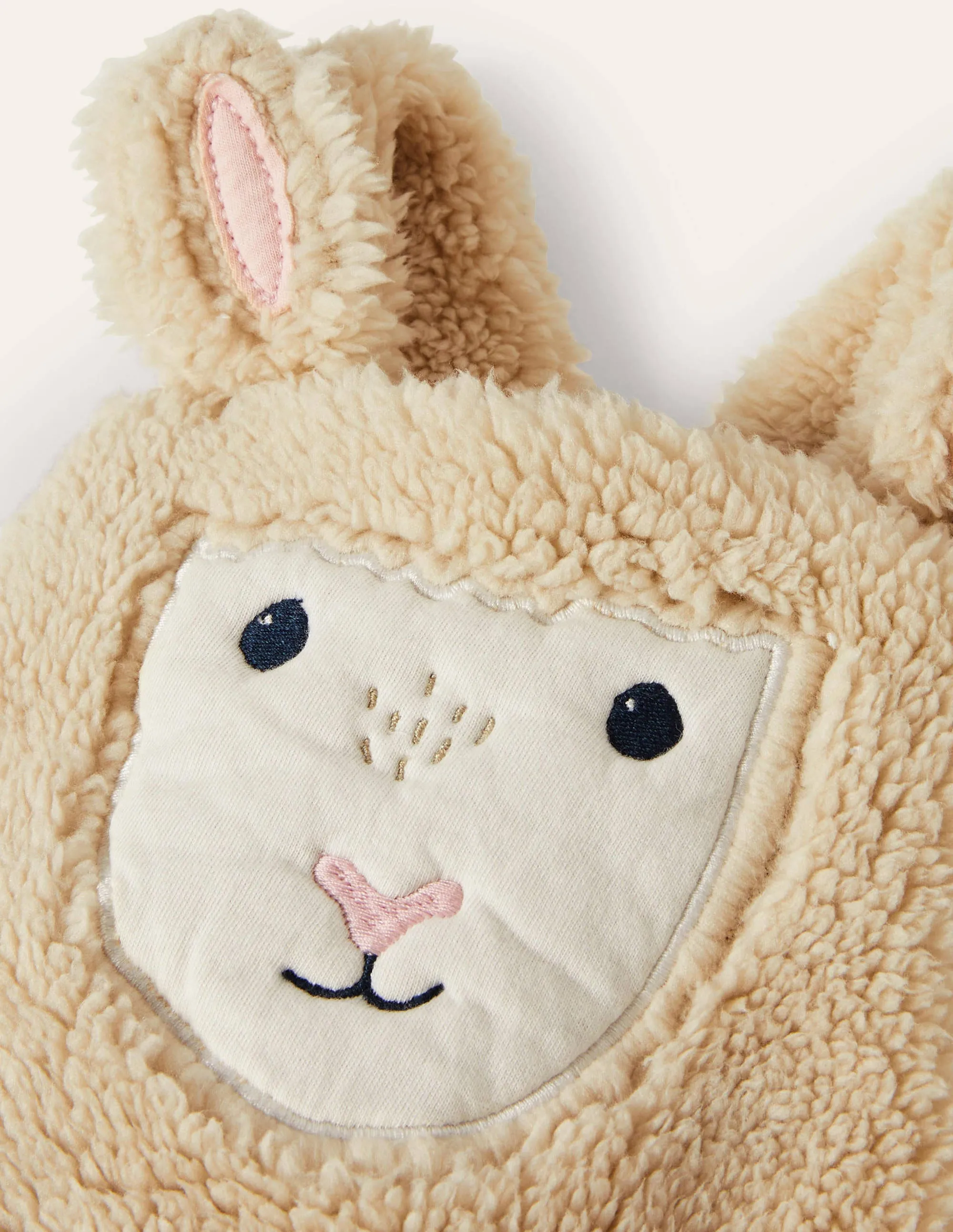 Lamb Romper-Ivory Lamb