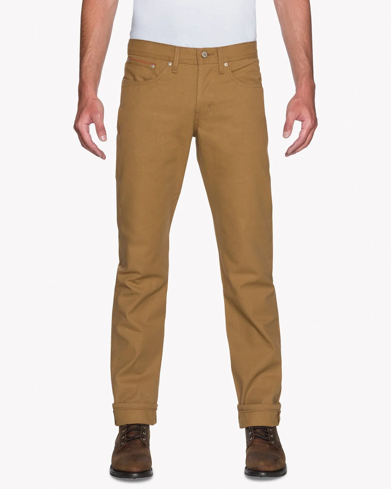 Naked & Famous Denim Weird Guy Regular Tapered Mens Jeans - Duck Canvas Selvedge