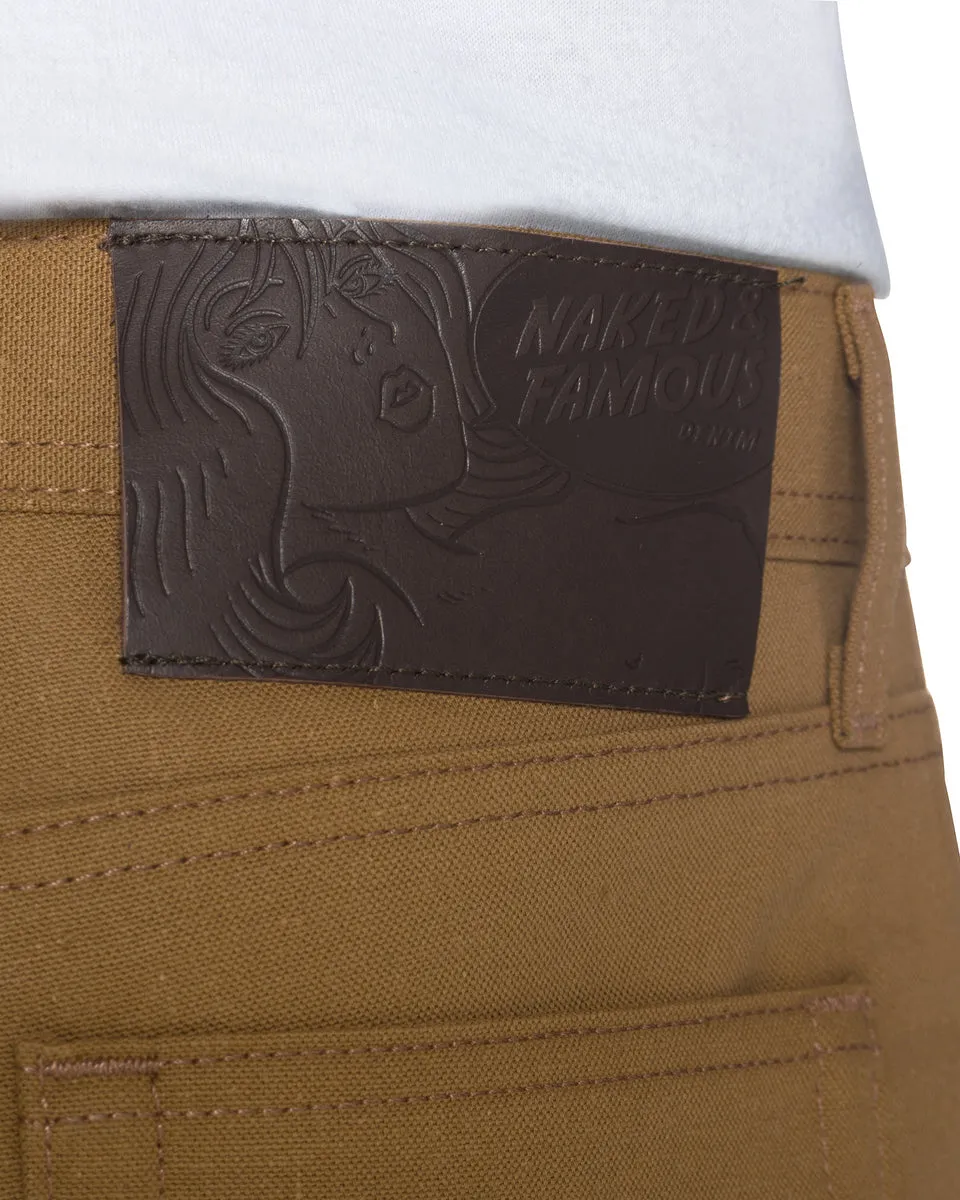 Naked & Famous Denim Weird Guy Regular Tapered Mens Jeans - Duck Canvas Selvedge