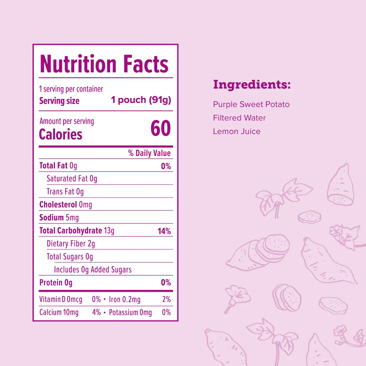 Okinawan Sweet Potato (U'ala)