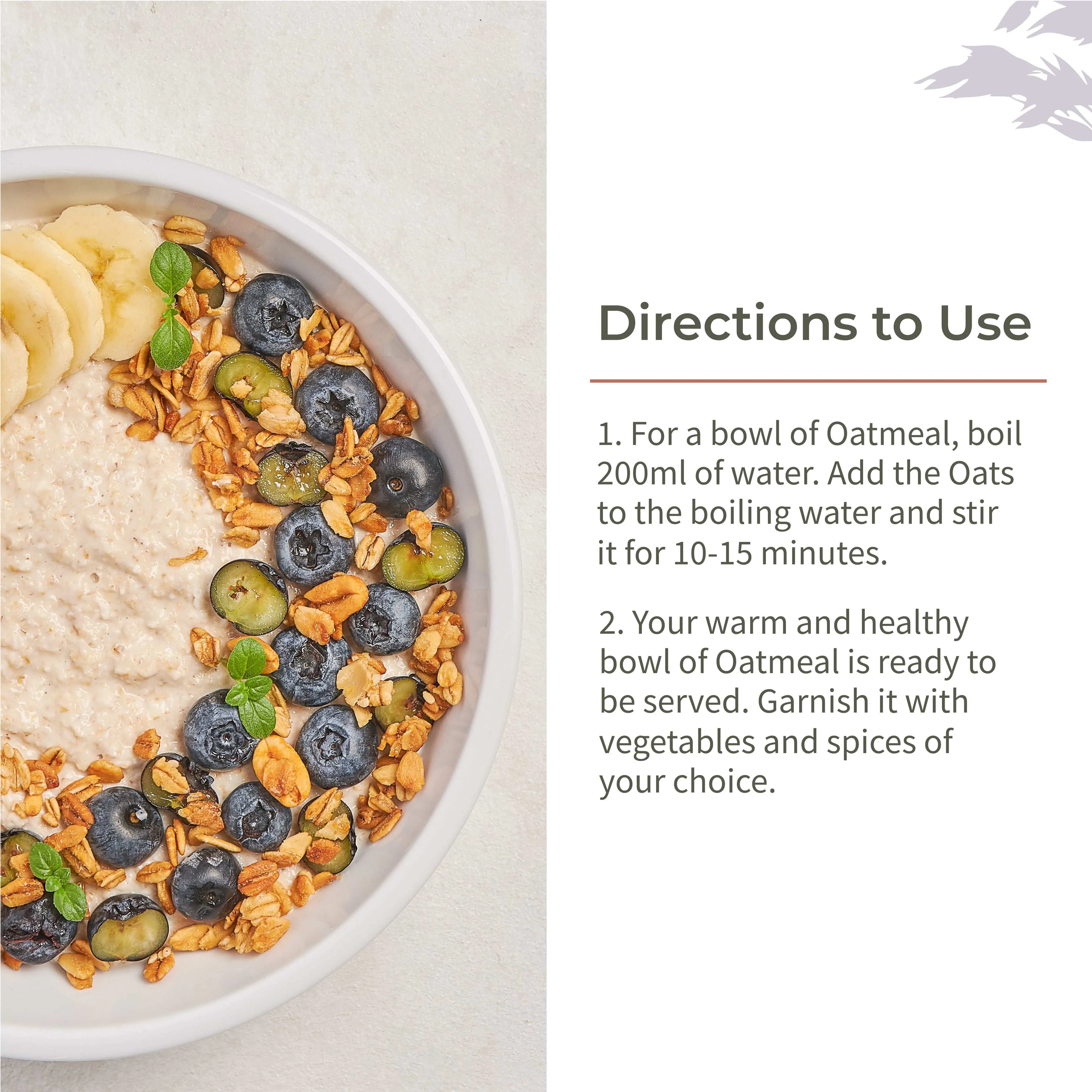 Rolled Oats Gluten Free Breakfast Cereal